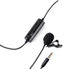 Professional collar clip camera mic condenser lapel mini microphone