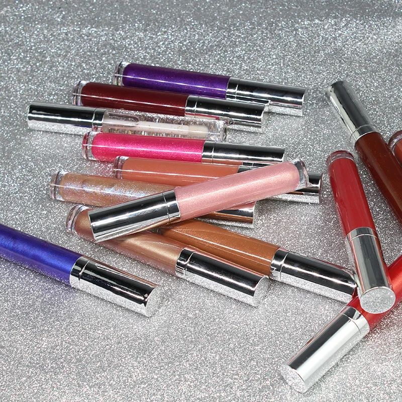 

High Quality Waterproof Makeup 15 Colors Shiny Lipgloss OEM Liquid Gloss Vegan Glossy Clear Private Label Lipgloss, Multi-colored