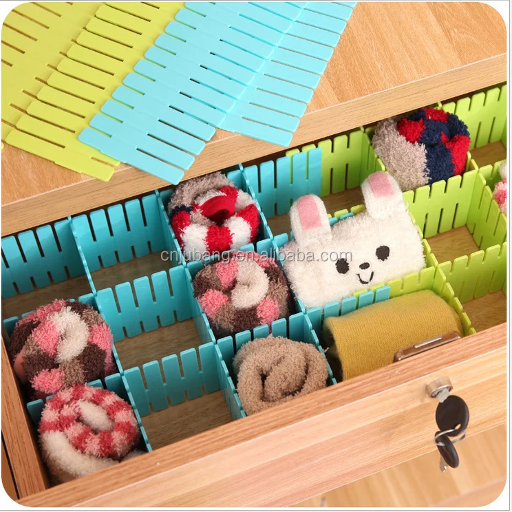 Wholesale Adjustable Drawer Organizer Storage Drawer Divider