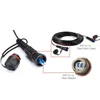 ODVA -LC Duplex IP67 Fiber Optic Cable Sealed Circular LC duplex ODVA patch cord ,RRU(RRH) and Baseband unit
