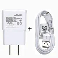 

Wholesale US Plug 5V 2A Wall Charger+Micro USB Data Sync Cable For Samsung Galaxy S4 i9500 S5 i9600 Note 2/3