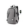 CYSHMILY Computer Laptop USB Charging Backpack Business Mens Unisex Waterproof Travel Backpack