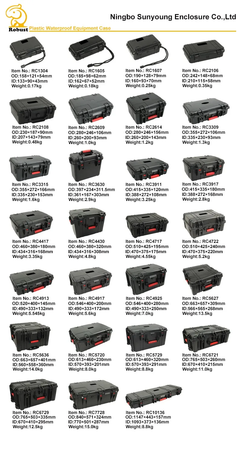 High Quality Waterproof Plastic Hard Carrying Case For Power Tools 304*248*170mm Buy