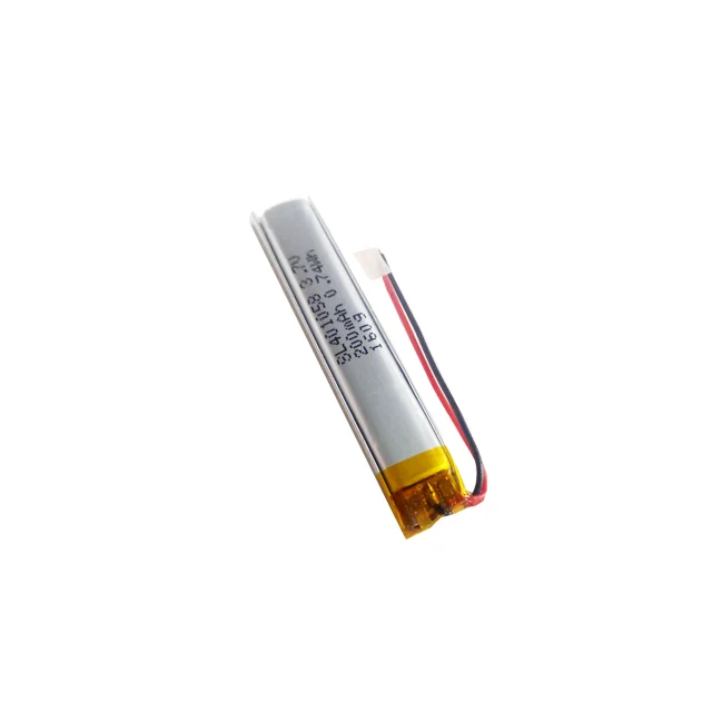 
Long cycle life li-po battery 401058 0.74wh 3.7v 200mah lithium polymer battery for facemaster 