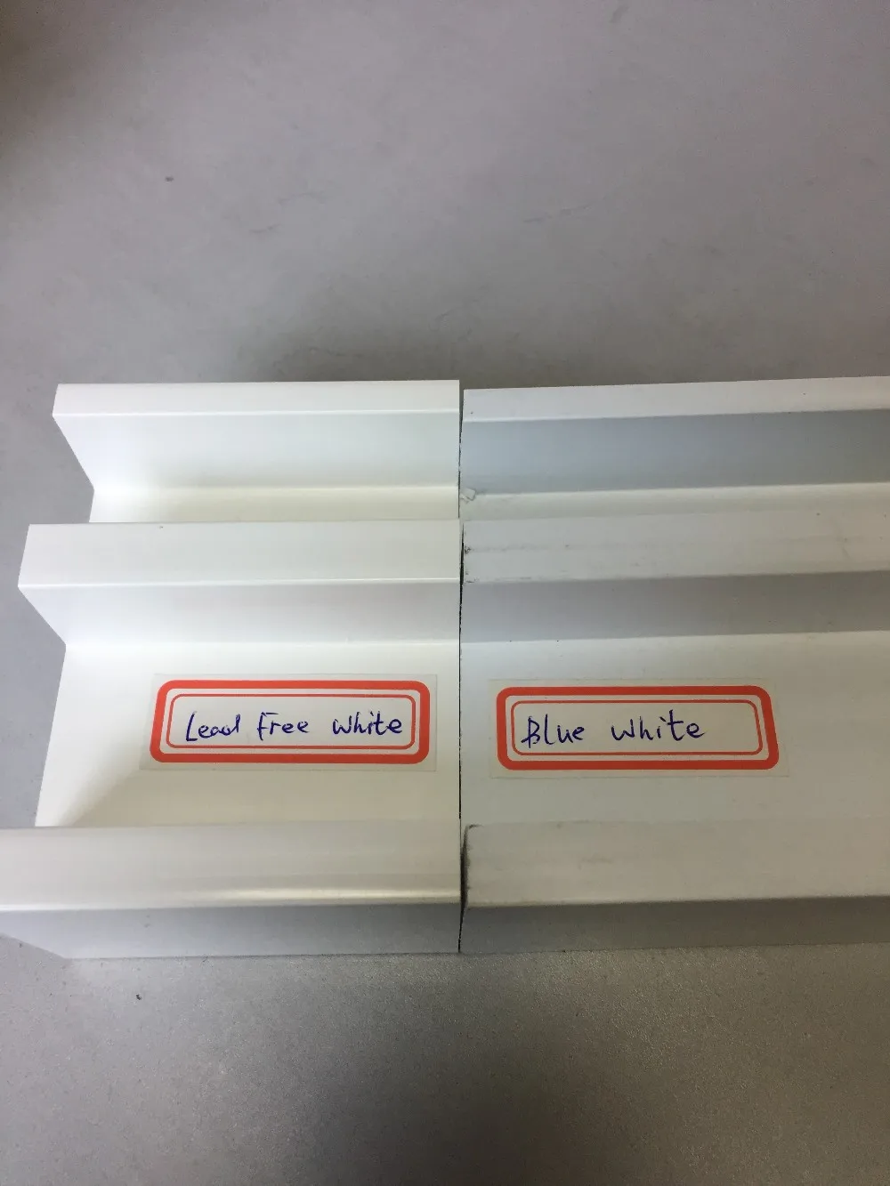 Lead free white & Blue white