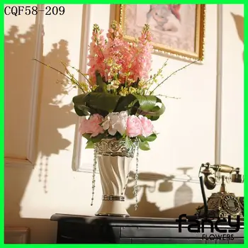 New Product Modern Style Artificial Flower Arrangements Tall Vase