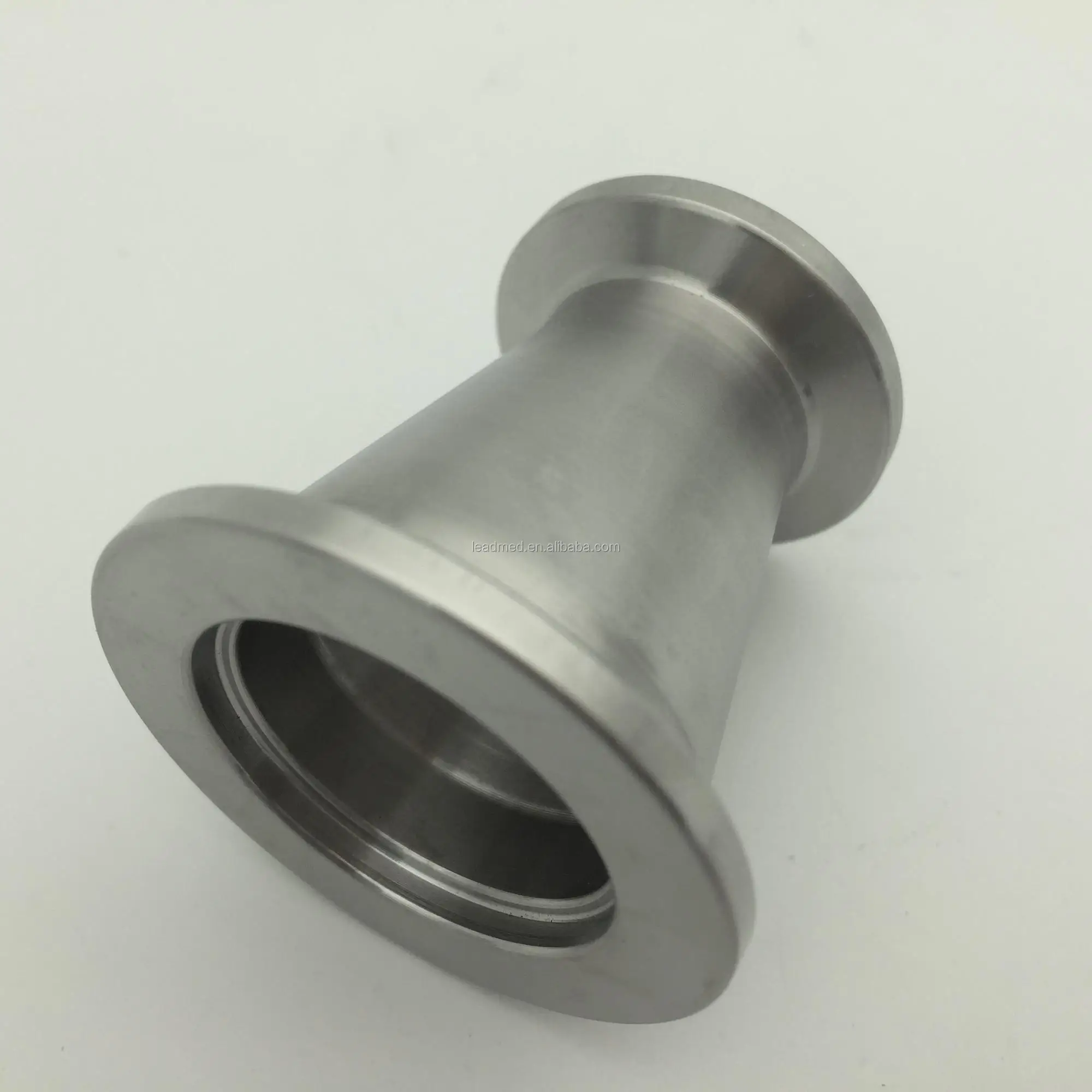 Stainless Steel 304 Vacuum Reducer Conical Flange Adapter Kf40 To Kf25