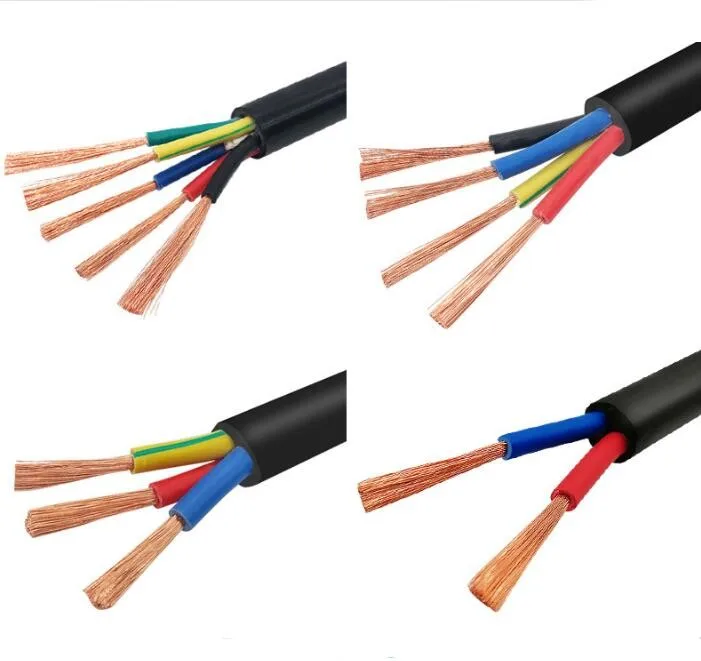 2c 3c 4c 5c pvc 电力电缆纯铜电力护套电缆耐寒防水电缆电缆和电线