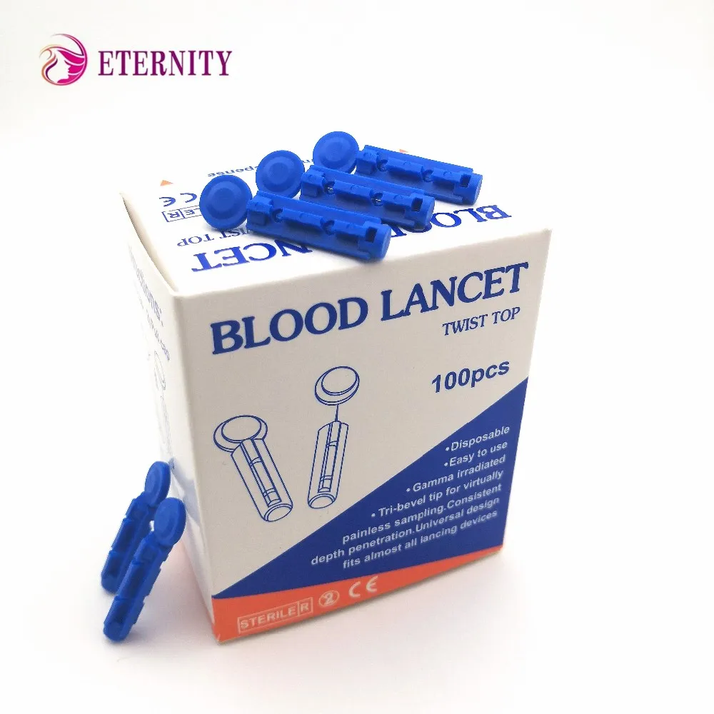 Disposable Pressure Activated Safety Blood Lancet With Ce - Buy Blood ...