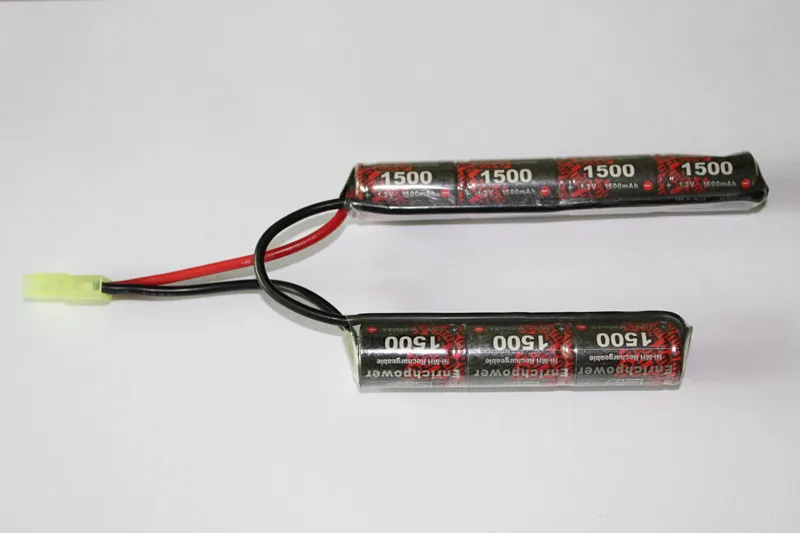 EP rechargeable NiMH battery 2/3A 1500mah 8.4v airsoft gun battery battery pack with Tamiya plug