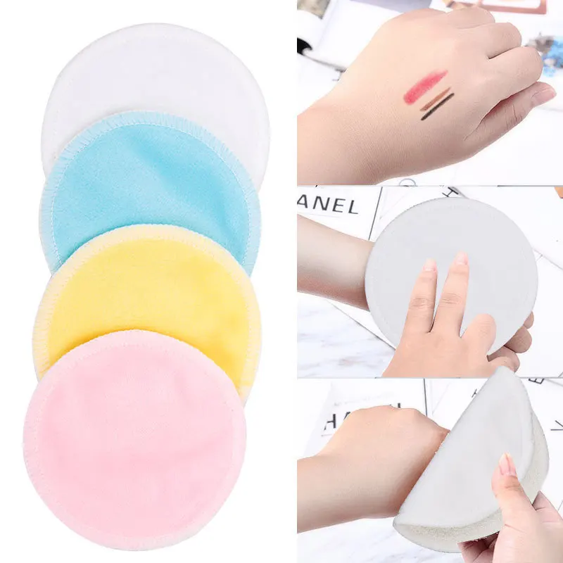 Bamboo Cotton Makeup Remover Pads Reusable Makeup Remover Pads Washable ...