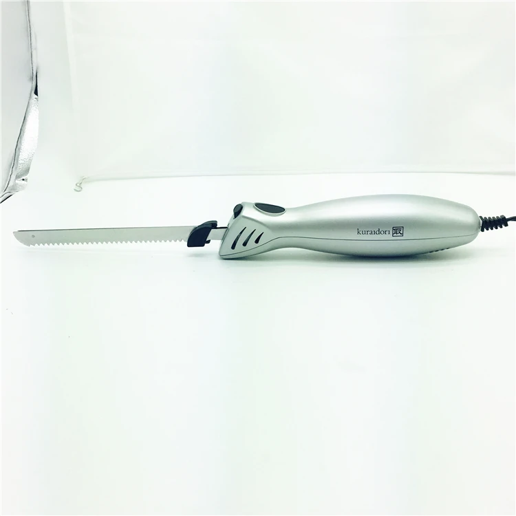Electric Carving Knife With Interchangeable Serrated Blade With C/etl