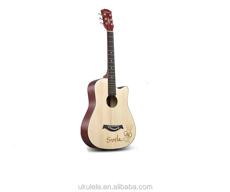 colorful strings rabbit figure acoustic guitar