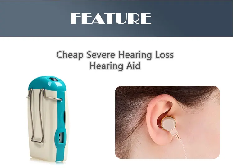 Cheap Ear Amplifier Body Worn Hearing Aid For Profound Hearing Loss