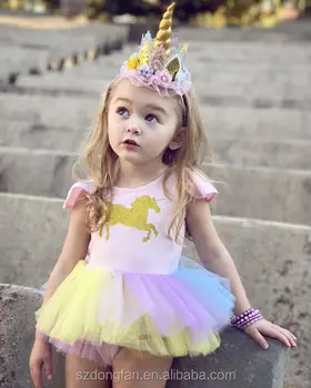 baby girl unicorn dress