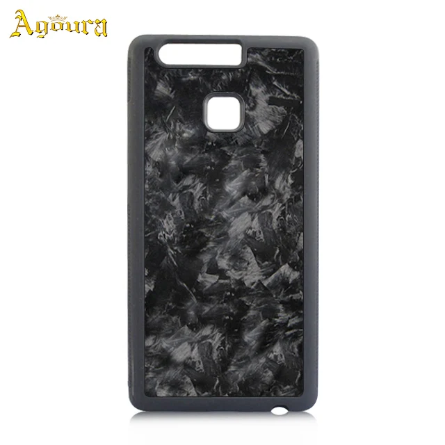 

Antiskid carbon fiber mobile phone case, Black