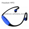 Headset MP3 mp4 player fashionable mp3 mp4 players with built-in flash memory