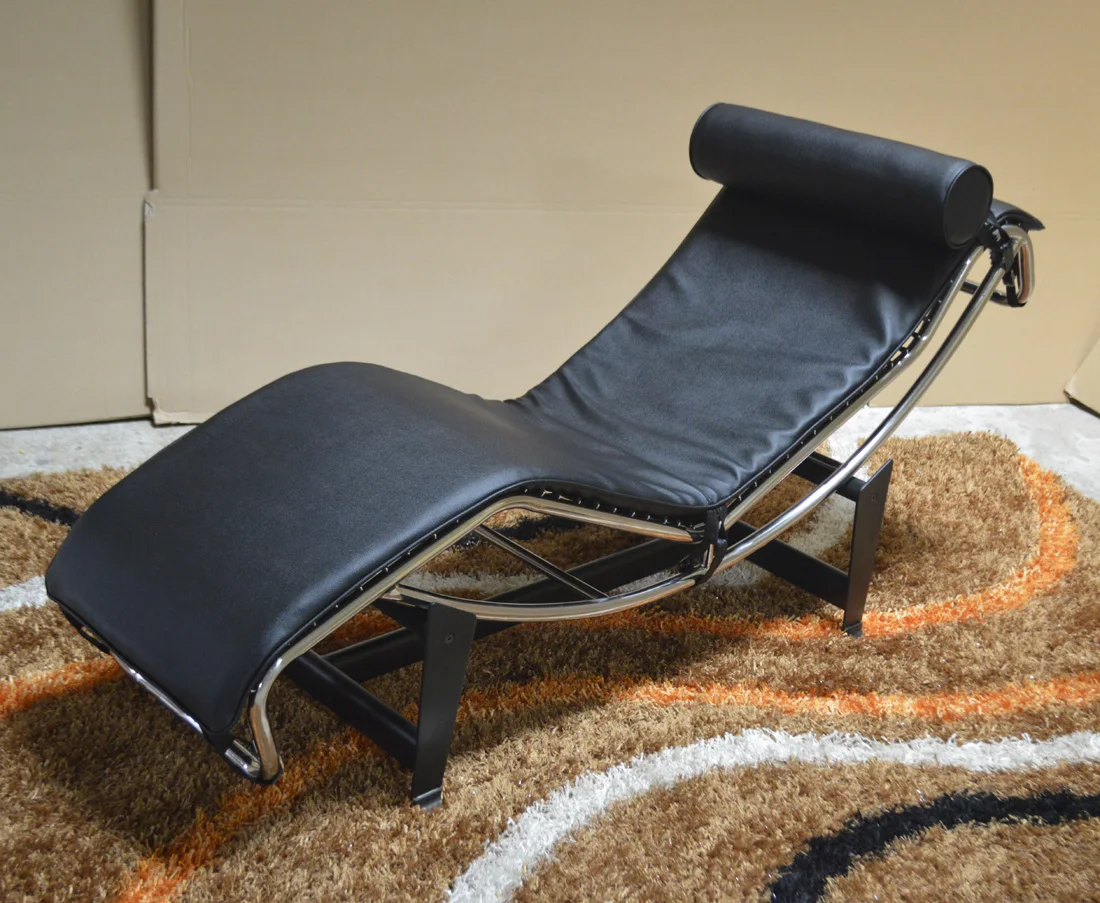 
vintage chaise lounge chair modern furniture Le Corbusier Chaise Lounge 