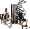Gym equipment 2 Multi function two Station standing integrated equipment