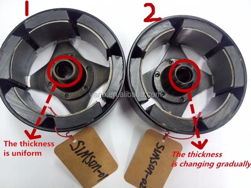 hot sale 12v SIMSON magneto flywheel motor