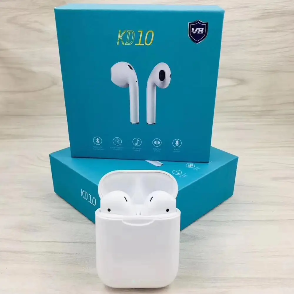 Factory selling KD 10 KD10  tws wireless bluetooth earphone earbuds