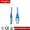 hot sales transparent material 2.0 USB Printer Cable