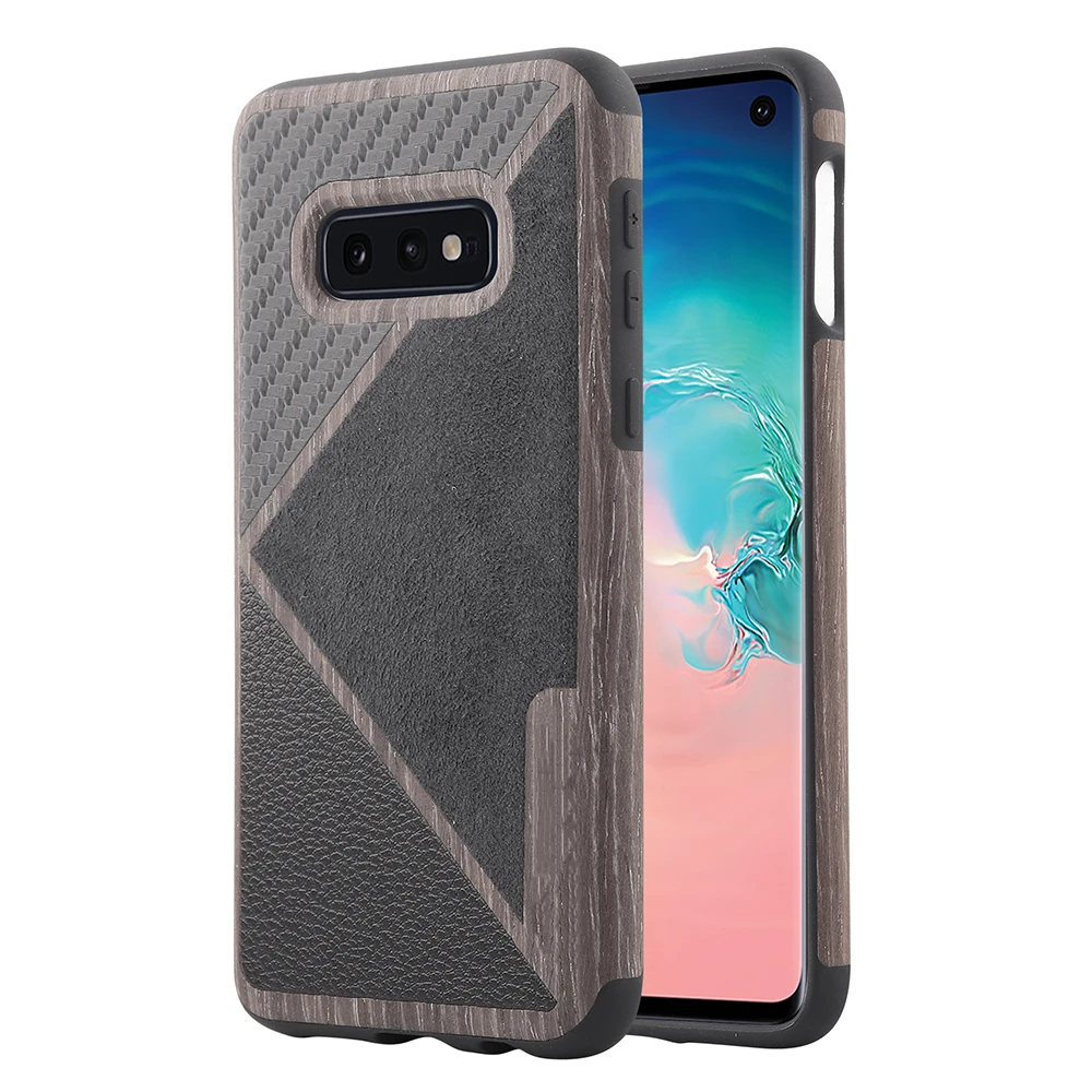 

New For Samsung Galaxy S10 Lite TPU Phone Case Carbon Fiber Brushed Protective Case