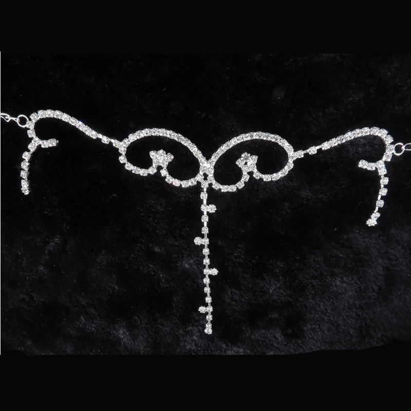 
new design sexy rhinestone waist chain,fashion belly chain G0004 