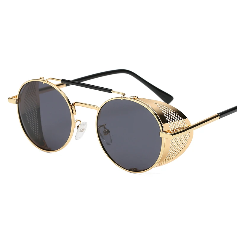 

2019 Steampunk sunglasses fashion goggles steampunk sunglasses wholesale designer sunglasses for women and men