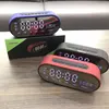HY-15 DIGITAL LED ALARM CLOCK WIRELESS SPEAKER, BIG POWER 10W, 2400MAH BATTERY, 2 ALARM SETTING, USER FRIENDLY