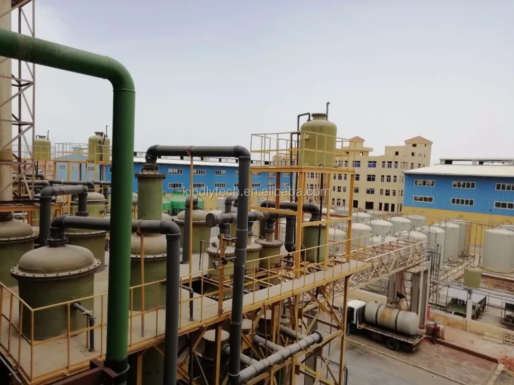 曼海姆炉的硫酸钾造粒生产线