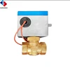 Yuhuan 24V/230V 2-way water flow control shut-off actuator Motorized ball valve