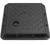 Square composite cover EN124 plastic manhole construction