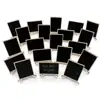 Mini Chalkboards Signs with Support Easels Message Board Signs and Event Decorations