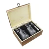 New Design Competitive Basalt Stone Ice Rock Whiskey Stones Amazon Top Supplier Personalized Cools Ice Cube Metal Whiskey Stones