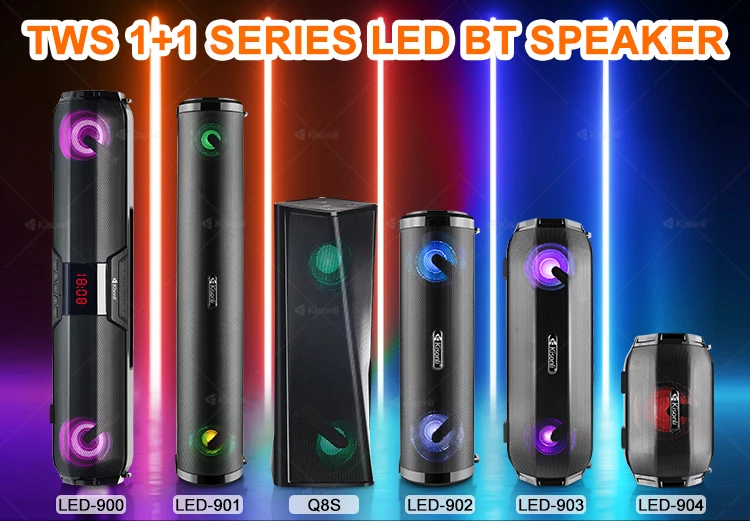 TWS true wireless stereo speakers 10W Handsfree call portable Soundbar subwoofer - ANKUX.COM