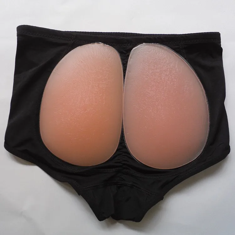 Slim fit panty high waist silicone buttocks underwear for woman