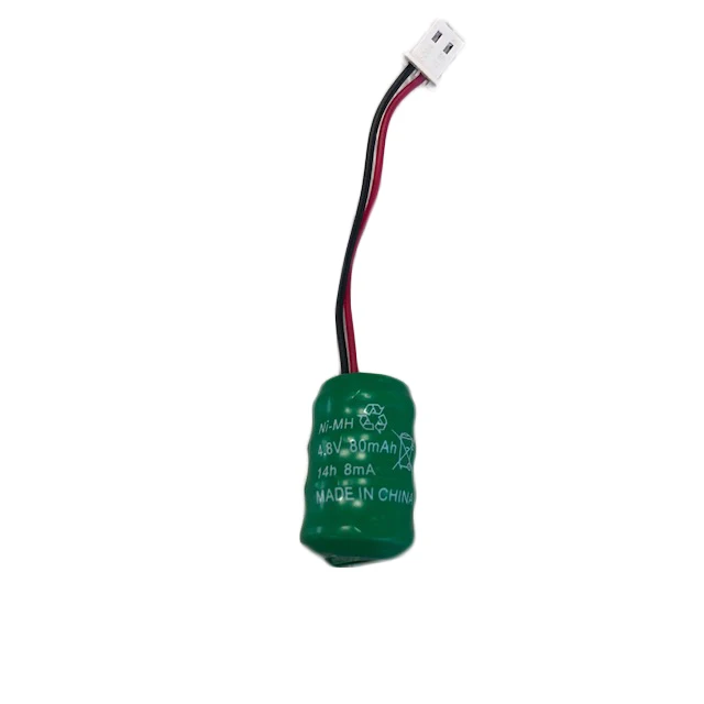 80mah Nimh Button Cell 1.2v/2.4v/3.6v/4.8v Rechargeable Batteries Pack