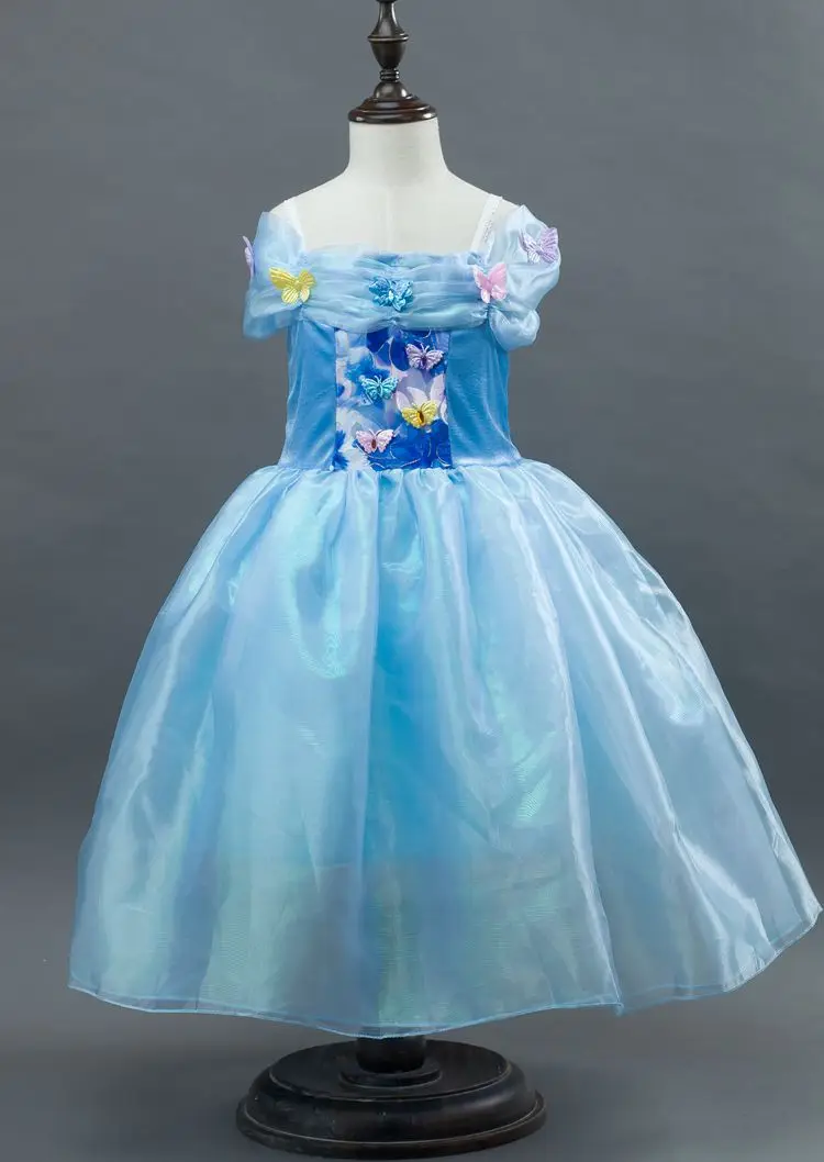 2016 new arrival Girls Movie Cosplay Costume Fairy Cinderella Princess font b Dress b font font
