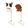 Brooch Pin metal Bulldog Teddy Dog Playful Animals Meng Things Ornaments Dog Lapel Pin
