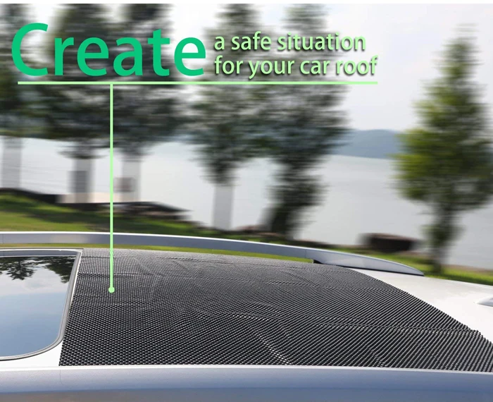 Car Roof Protective Mat Car Roof Carrier Bags Extra Padding Car Roof