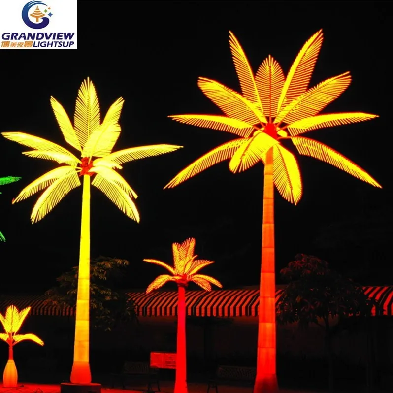 24v Make Artificial Lighted Palm Tree Lowes For Tree Park Decoration