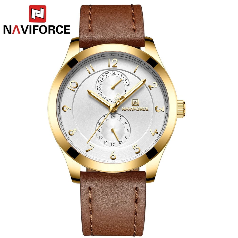 

NAVIFORCE 3004 Mens Quartz Wrist Watches, N/a