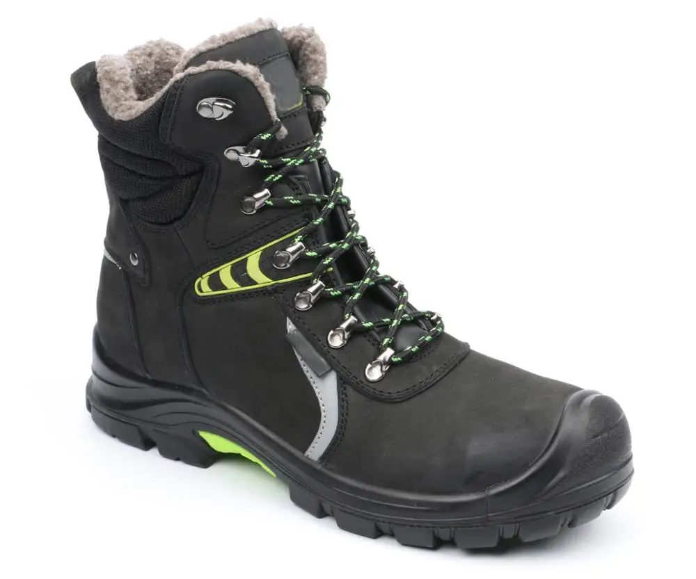 heeled safety boots