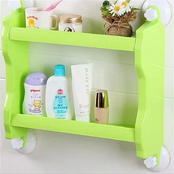 Custom New Kitchen Plastic Storage Shelf 2 Tier Rack Wall Er Custom New Kitchen Plastic Storage Shelf 2 Tier Rack Wall Er Bathroom Shower
