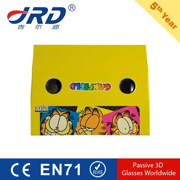 
folded paper binoculars enlarge zoom 4 times 