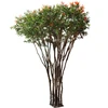 Environmental Factory Manufacturers Direct Sale Mini Bright Green Red Artificial Tree