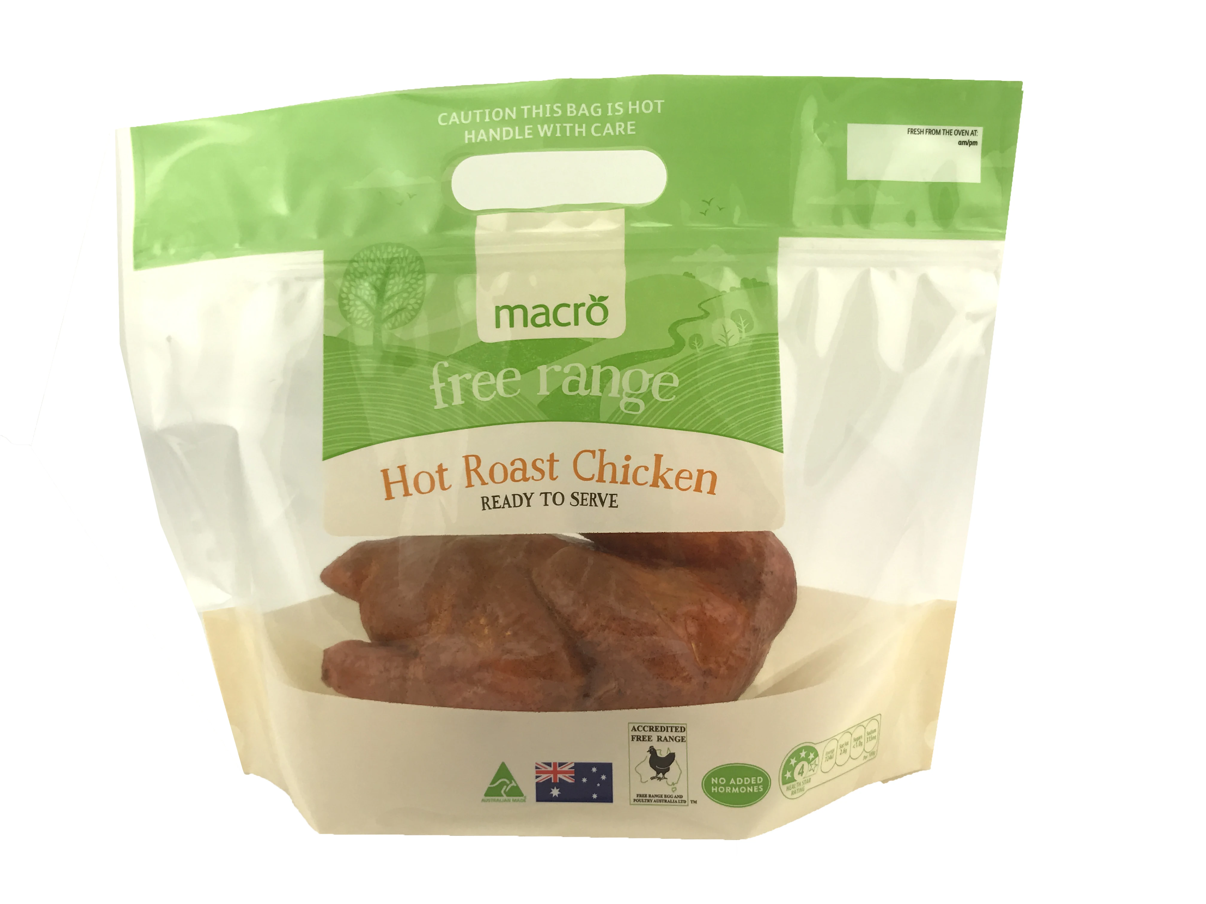 
China Manufacture High Quality Stand up Zip lock Roast Chicken Packaging Bag 