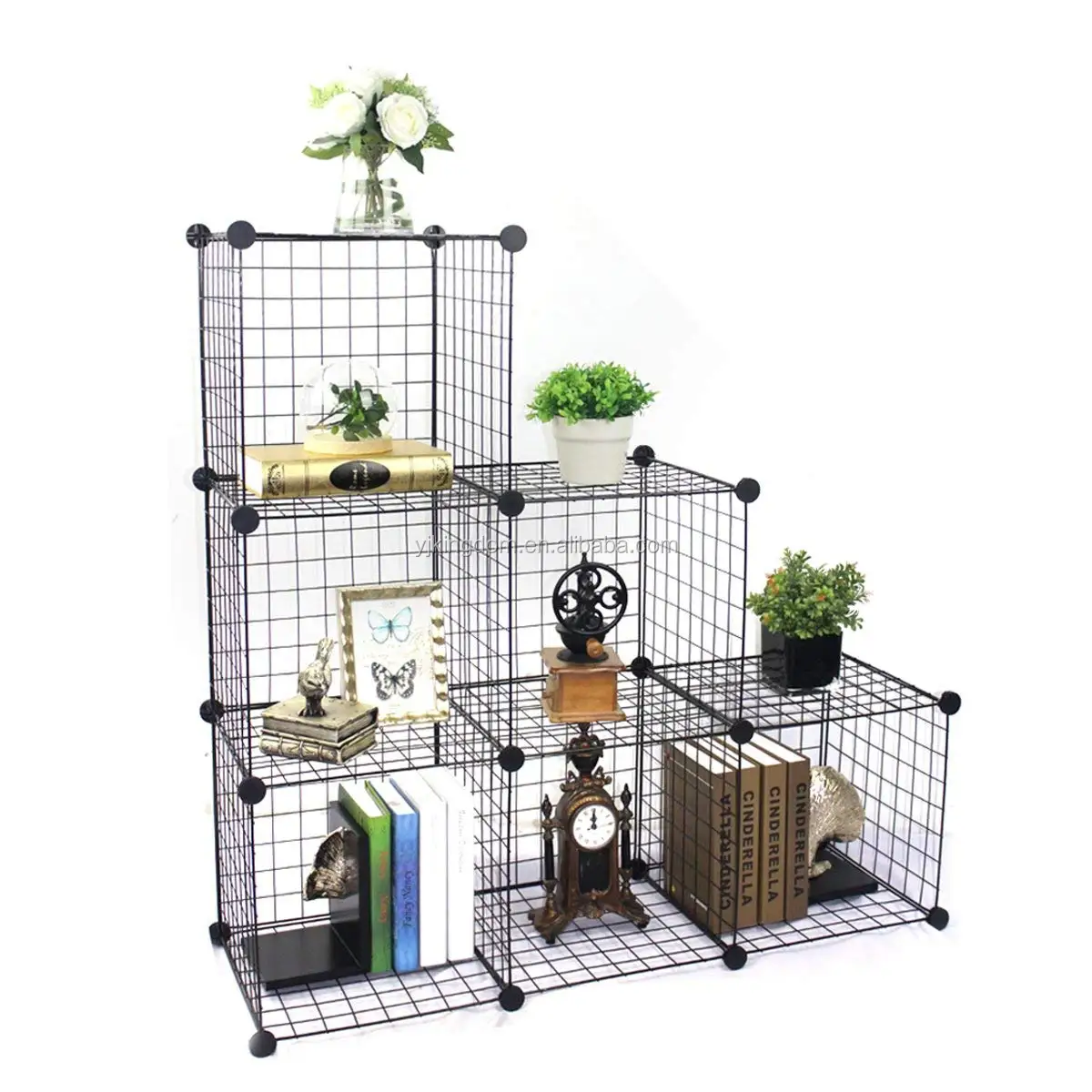 Oem 55081a Hot Sale Multifunction 6 Pcs Wire Gird Organizer Storage