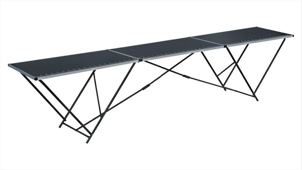 3m Wallpaper Table Folding Pasting Table Outdoor Table Aluminum White